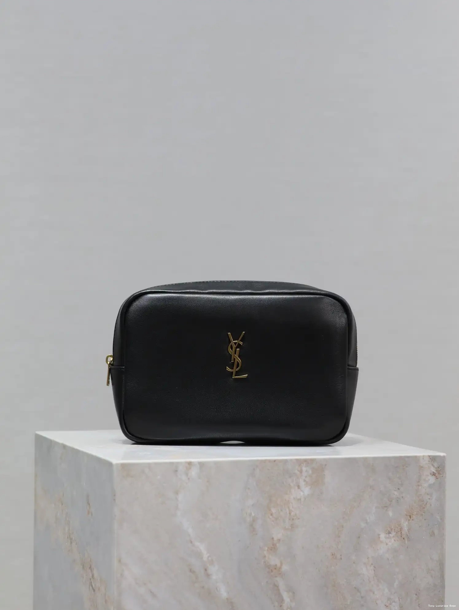 Tony Luxuries YSL COSMETIC POUCH CALYPSO IN LAMBSKIN 0501